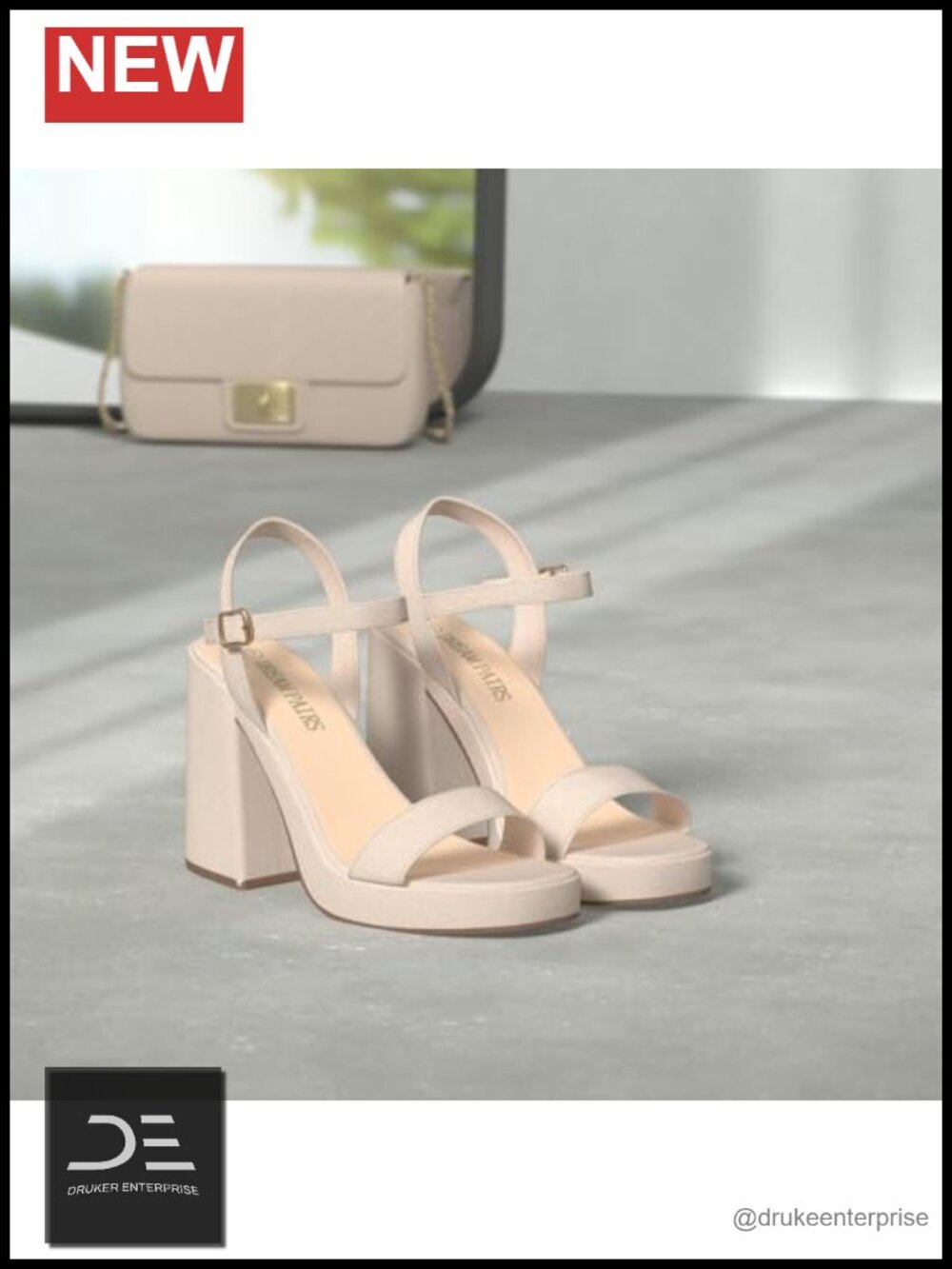 Block Chunky Platform High Heels Open Toe Ankle Strap Dress Pump Sandals